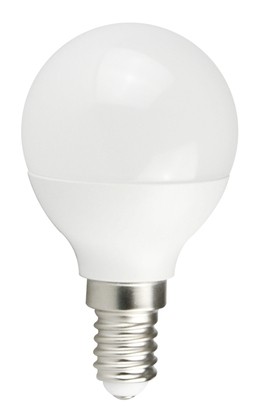 POWERTECH LED λάμπα mini globe E14-010, 7W, 4000K, E14, 600lm