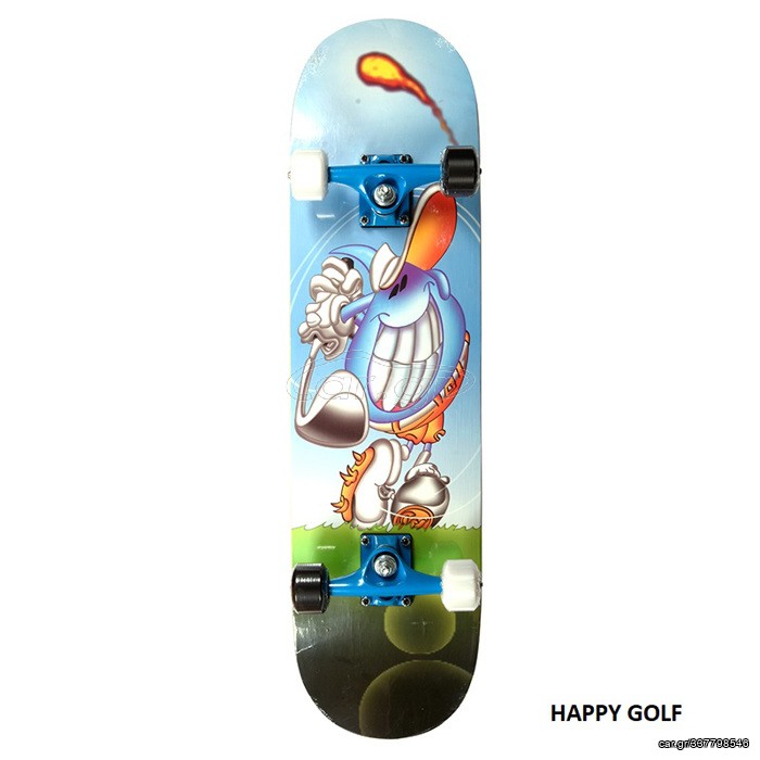 Skateboard -Waveboard 2024 ΑΘΛΟΠΑΙΔΙΑ 3K 4001 HAPPY GOLF