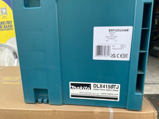 Makita Σετ Γωνιακός Τροχός & Δραπανοκατσάβιδο & Μπουλονόκλειδο & Πιστολέτο 18V με 3 Μπαταρίες-thumb-4