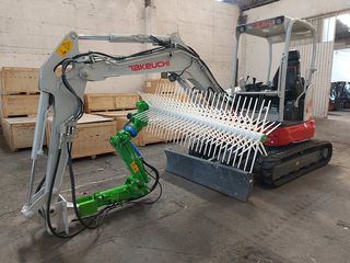 Εκσκαφάκι (διαβολάκι) Takeuchi 2025 TB335R Canopy ΜΕ ΕΛΑΙΟΡΑΒΔΙΣΤΙΚΟ-thumb-1