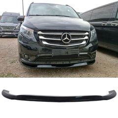 Εμπρός Σποιλερ Lip Extension Mercedes V-Class W447 (2014-Up) Standard Edition Piano Black