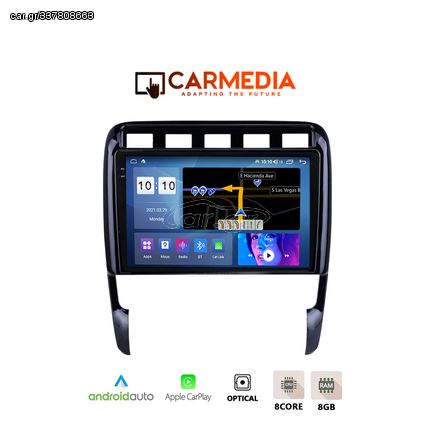 MEGASOUND - CARMEDIA CM8095-12 PRO PLUS TABLET 9.5'' OEM PORSCHE CAYENNE 2002-2011