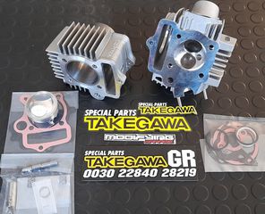 kit takegawa 52mm  me kefali takegawa gia mama strofalo xoris anigma karter gia honda  12v c50c glx50 z50 monkey MODIFYING GARAGE "since1993" TAKEGAWAGR