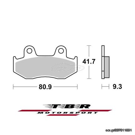 ΜΕΤΑΛΛΙΚΑ ΤΑΚΑΚΙΑ  CK-9H SINTER METAL PADS CK-9H TBR940