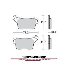 ΜΕΤΑΛΛΙΚΑ ΤΑΚΑΚΙΑ  CK-9H SINTER METAL PADS CK-9H TBR925