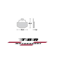 ΜΕΤΑΛΛΙΚΑ ΤΑΚΑΚΙΑ  CK-9H SINTER METAL PADS CK-9H TBR871