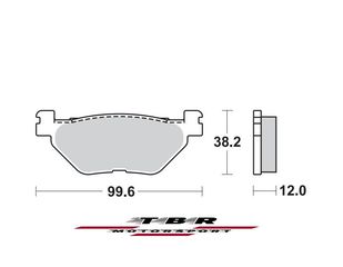 ΜΕΤΑΛΛΙΚΑ ΤΑΚΑΚΙΑ  CK-9H SINTER METAL PADS CK-9H TBR868