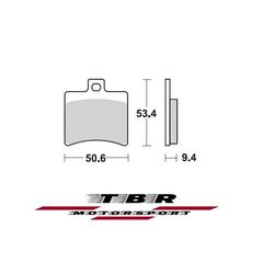 ΜΕΤΑΛΛΙΚΑ ΤΑΚΑΚΙΑ  CK-9H SINTER METAL PADS CK-9H TBR840