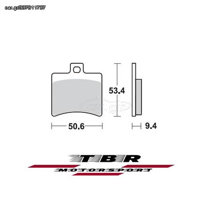 ΜΕΤΑΛΛΙΚΑ ΤΑΚΑΚΙΑ  CK-9H SINTER METAL PADS CK-9H TBR840