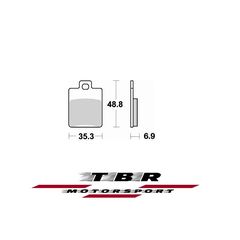 ΜΕΤΑΛΛΙΚΑ ΤΑΚΑΚΙΑ  CK-9H SINTER METAL PADS CK-9H TBR808