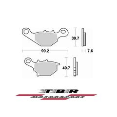 ΜΕΤΑΛΛΙΚΑ ΤΑΚΑΚΙΑ SINTER METAL PADS TBR785