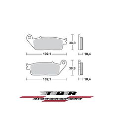 ΜΕΤΑΛΛΙΚΑ ΤΑΚΑΚΙΑ  CK-9H SINTER METAL PADS CK-9H TBR748