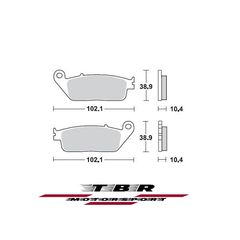 ΜΕΤΑΛΛΙΚΑ ΤΑΚΑΚΙΑ  CK-9H SINTER METAL PADS CK-9H TBR748