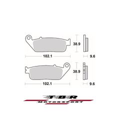 ΜΕΤΑΛΛΙΚΑ ΤΑΚΑΚΙΑ  CK-9H SINTER METAL PADS CK-9H TBR720