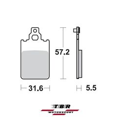 ΜΕΤΑΛΛΙΚΑ ΤΑΚΑΚΙΑ  CK-9H SINTER METAL PADS CK-9H TBR694