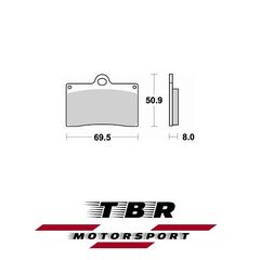 ΜΕΤΑΛΛΙΚΑ ΤΑΚΑΚΙΑ  CK-9H SINTER METAL PADS CK-9H TBR688