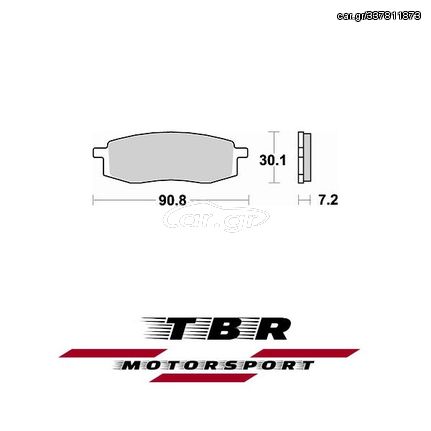 ΜΕΤΑΛΛΙΚΑ ΤΑΚΑΚΙΑ  CK-9H SINTER METAL PADS CK-9H TBR687