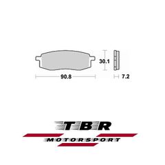 Τακακι TBR Brake Pad 687 Sintered CK-9 H