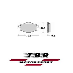 ΜΕΤΑΛΛΙΚΑ ΤΑΚΑΚΙΑ  CK-9H SINTER METAL PADS CK-9H TBR685