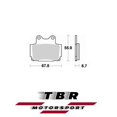 ΜΕΤΑΛΛΙΚΑ ΤΑΚΑΚΙΑ  CK-9H SINTER METAL PADS CK-9H TBR679