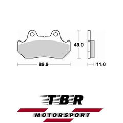 Τακακι TBR Brake Pad 654 Sintered CK-9 H