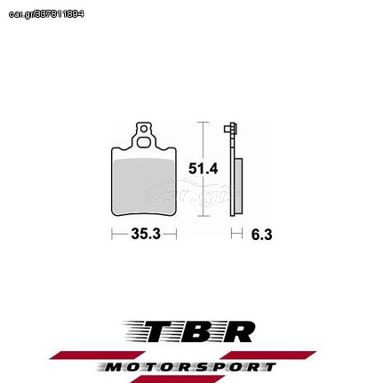 ΜΕΤΑΛΛΙΚΑ ΤΑΚΑΚΙΑ  CK-9H SINTER METAL PADS CK-9H TBR648