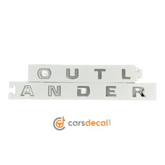 Mitsubishi Outlander Σήμα Γραμματοσειρά-thumb-1
