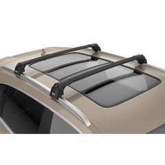 Μπάρες οροφής Turtle Air2 για Fiat Tipo Cross μαύρες 2τμχ