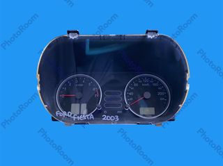 FORD FIESTA 2003-2005 ΜΕΤΑΧΕΙΡΙΣΜΕΝΑ ΑΝΤΑΛΛΑΚΤΙΚΑ ( πίνακας οργάνων οδηγού καντράν με κωδικό 4S6F-10849-EA )