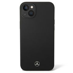 Mercedes Silicone Line case for iPhone 14 Plus - black-thumb-1