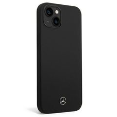 Mercedes Silicone Line case for iPhone 14 Plus - black-thumb-2