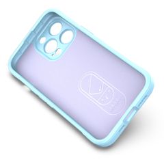Magic Shield Case for iPhone 13 Pro flexible armored cover light blue-thumb-1