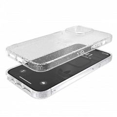 Adidas OR Protective Clear Case Glitter for iPhone 13 Pro Max - Transparent Silver-thumb-2