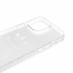 Adidas OR Protective Clear Case Glitter for iPhone 13 Pro Max - Transparent Silver-thumb-3