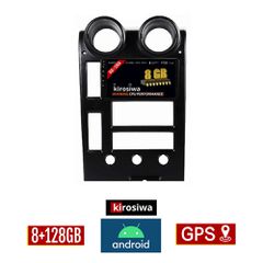 KIROSIWA 8GB + 128GB HUMMER H2 (2001 - 2007) Android οθόνη αυτοκίνητου με GPS WI-FI (ηχοσύστημα αφής 9" ιντσών Youtube Playstore MP3 USB Radio Bluetooth Mirrorlink DSP Apple Carplay Android Auto Card