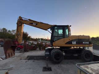 Εκσκαφέας Με Λάστιχα CAT 2005 316C