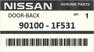 3η πόρτα πίσω NISSAN MICRA Κ11 3ΠΟΡΤΟ 2000-2002  #901001F531