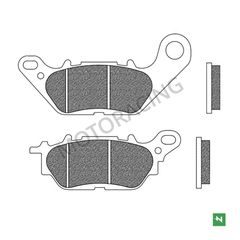 ΤΑΚΑΚΙΑ ΜΠΡΟΣΤΑ YAMAHA CRYPTON-X 135 06'-18' / CRYPTON T-110 09'-13' / YBR 125 07'-15' NEWFREN (FD0437BT1)