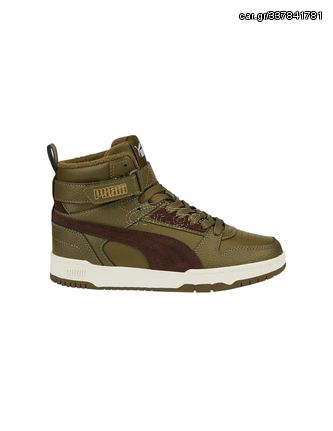 Puma Παιδικά Sneakers High Rbd Game Χακί 388449-01