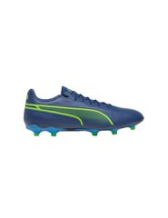 Puma King Pro FG/AG 107566-02 Χαμηλά Ποδοσφαιρικά Παπούτσια με Τάπες Μπλε