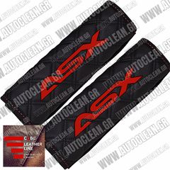 MITSUBISHI ASX ΜΑΞΙΛΑΡΑΚΙΑ ΖΩΝΗΣ ΤΕΧΝΟΔΕΡΜΑ CUBE ΜΑΥΡΟ ΜΕ ΚΟΚΚΙΝΑ ΚΕΝΤΗΜΑΤΑ ASX ΕΛΛΗΝΙΚΗΣ ΚΑΤΑΣΚΕΥΗΣ ΣΕΤ 2ΤΜΧ