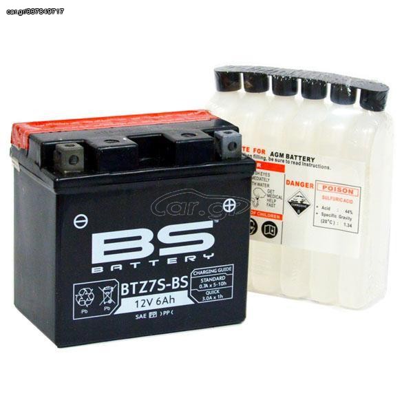 ΜΠΑΤΑΡΙΑ BS BATTERY BTZ7S-BS