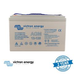 Μπαταρία Victron Energy 12V/125Ah AGM Super Cycle Batt. (M8) Βαθιάς εκφόρτισης