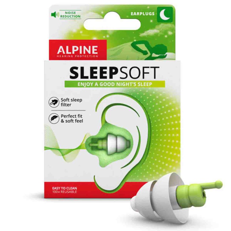ALPINE SLEEPSOFT Earplugs for Sleep - ALPINE
