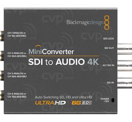 BLACKMAGIC DESIGN Mini Converter - SDI to Audio 4K - BLACKMAGIC