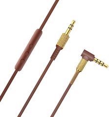 ARTSOUND REPLACEMENT CABLE FOR MARSHALL MAJOR II WITH MICROPHONE AND VOLUME CONTROL BROWN - ArtSound and Lights