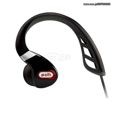 POLK AUDIO UltraFit3000 In-Ear Headphones Black/Red - POLK AUDIO