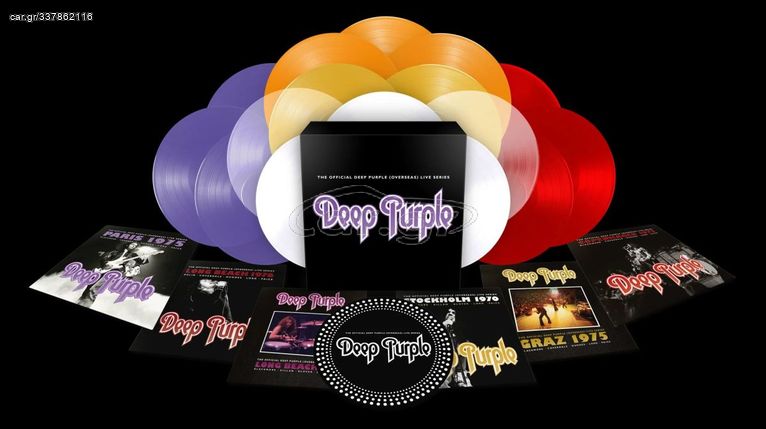 Deep Purple – The Official Deep Purple (Overseas) Live Series BOXSET 16 ΧΡΩΜΑΤΙΣΤΩΝ ΒΙΝΥΛΙΩΝ ΣΦΡΑΡΙΣΜΕΝΟ, ΚΑΙΝΟΥΡΙΟ