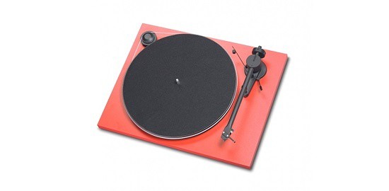 Pro-Ject Essential II with phono USB Turntable Red - Pro-Ject Audio