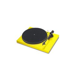 Pro-Ject DEBUT CARBON DC PHONO USB + OM 10E Turntable YELLOW - Pro-Ject Audio